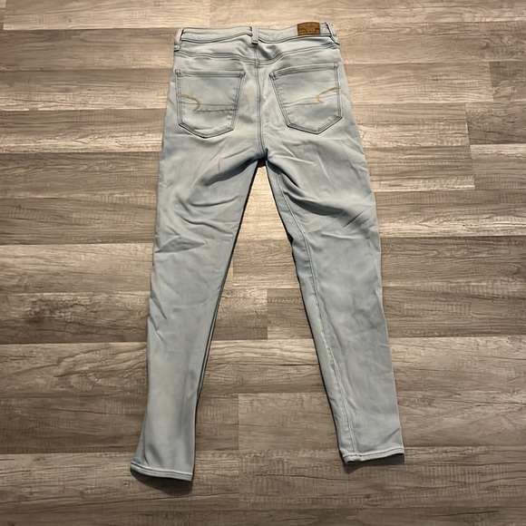 American Eagle skinny jeans- high waisted- super stretch - Picture 2 of 3